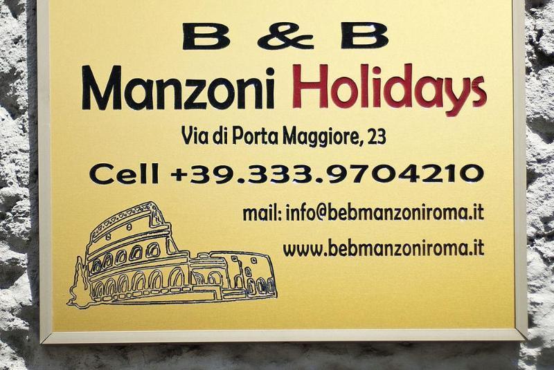 B&B Manzoni Holidays Rom Exterior foto